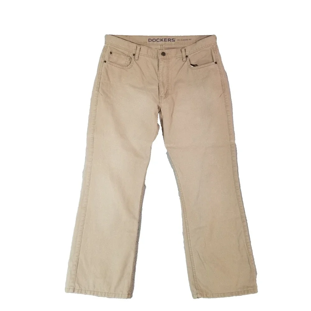 Levi's Docker jeans men's 36x29 D3 classic fit Brown denim pants